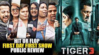 Tiger 3 Movie | FIRST DAY FIRST SHOW | Public CRAZY Review | Salman Khan, Shahrukh, Katrina, Emraan