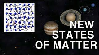 How Do We Make New States of Matter in the Lab? | Superionic Ice
