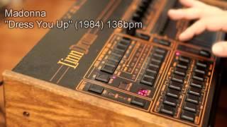 Ten classic LinnDrum patterns