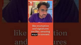 Cryptography can connect people