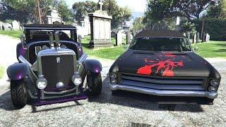 GTA 5 NEW HALLOWEEN DLC CARS GAMEPLAY! (Albany Franken Stange & Albany Lurcher)