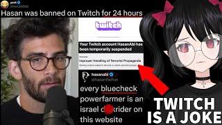 Hasan Piker CRASHES OUT After FINALLY Being "Punished" By Twitch