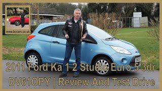 2011 Ford Ka 1 2 Studio Euro 5 3dr DV61OPY | Review And Test Drive