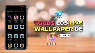 TODOS Los Live Wallpapers de Miui 13 en CUALQUIER  Celular - Links Directo MEDIAFIRE!!!