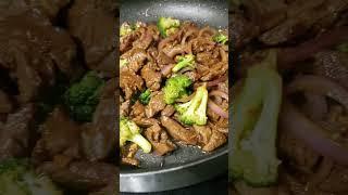 Stir fry beef broccoli  with oyster sauce