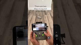 DJI Mini 2 SE - Two Ways To Launch Your Mini Drone! #djimini #djimavic #mavicmini #drone #djimini2