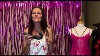 RGB_Collection: Vibrating Strapless Strapon (clip from #FlockingFabulous FlamingoParty )