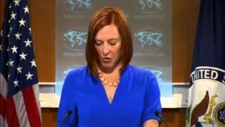 Psaki. On Translating Yatsenyuk. 17 June 2014