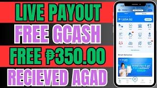 FREE GCASH ₱350.00 LEGIT EARNING APP LIVE PAYOUT NGAYON EARN MONEY ONLINE  RECIEVED AGAD