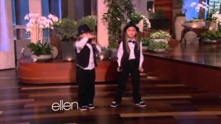 ▶ Elias and Zion Perform Gold Digger  Ellen Show