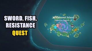 Sword Fish Resistance Genshin Impact Quest