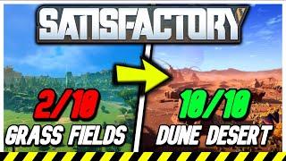 BEST and WORST 'BIOMES' in Satisfactory 1.0