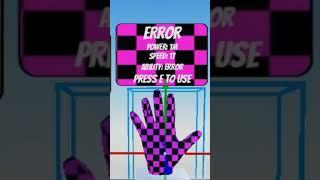 I put error Glove on a stand (Slap Battles) #roblox #shorts #slapbattles