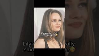 Lily-rose depp looked almost EXACTLY like her mother #johnnydepp #mother #celebrity #goviral #shorts