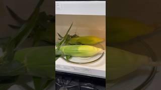 Sweet corn hacks from the Midwest #food #hack #iowa #easy #sweetcorn #outdoors #shorts