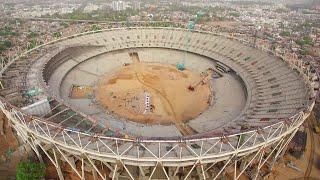 Making of World Largest Cricket Stadium