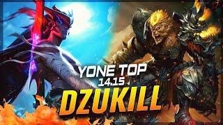 Dzukill - Yone vs Wukong TOP Patch 14.15 - Yone Gameplay