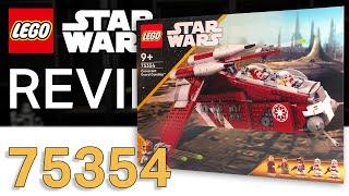 WAS, wenn DIESES LEGO-SET nur ein TEST ist?  Lego Star Wars 75354 Coruscant Guard Gunship Review