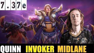  QUINN [INVOKER] MID 7.37E - DOTA 2 HIGHEST MMR MATCH#dota2   #dota2gameplay  #quinn