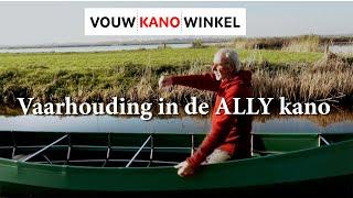 Vaarhouding in de Ally kano