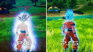 Dragon Ball Z: Kakarot - PC vs PS5 Graphics Comparison (4K 60fps)