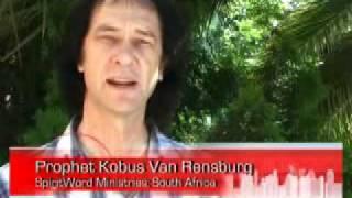 Prophet Kobus endorsing Tom & Susie Scarrella Ministries