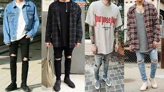 How To Style Ripped Jeans Men 2021 | Ripped Jeans Outfit Ideas | Men's Fashion 2021 | Men's Outfits