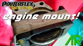 ENGINE MOUNT BUSHING UPGRADE INSTALL! | FOCUS RS | POWERFLEX BLACK SERIES