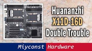 Huananzhi X11D-16D – dual socket LGA 3647 motherboard that I wanted to like