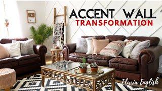 How To Accent Wall | Home Hardware | Here's How | Beauti-Tone Paint Project | DIY Boho Wood Wall