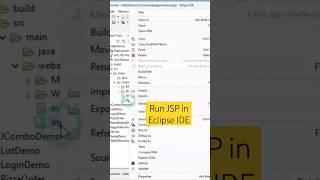 JSP programin Eclipse IDE #shortsfeed #viral #viralvideo #youtubeshorts #shorts #trending #java #jsp