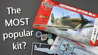 Have YOU Built This Kit?! Airfix Supermarine Spitfire Mk.1a in 1/72 Scale - Unboxing Review