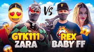 GTK & ZARA vs BABY & REX | Baby FF Proposed GTK? 