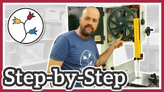 BANDSAW SETUP VIDEO – Record Power Sabre 350 – UNBOXING
