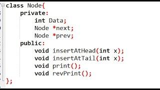 Implementation of Doubly Linked List in C++ Urdu/Hindi