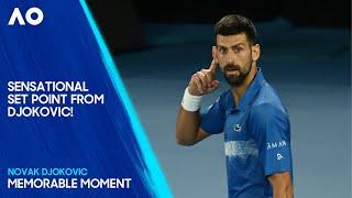 Novak Djokovic Wins Third Set After Spectacular Point! | Australian Open 2025