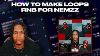 HOW TO MAKE NEMZZZ TYPE BEATS FROM SCRATCH!! | FL Tutorial