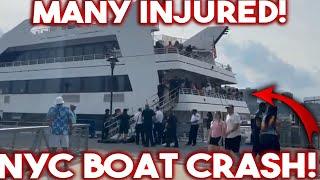 BREAKING: Another NYC Boat CRASH!