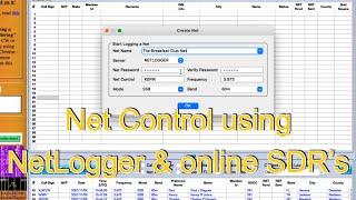 Net Control Using NetLogger and SDR’s