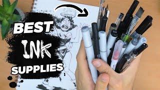 Best ink supplies for INKTOBER!