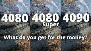 4080 vs 4080 Super vs 4090: The Ultimate Comparison! RT, DLSS, DLSS 3 FG, UE5, Newest Games!