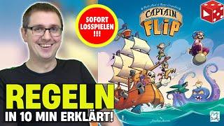 Captain Flip - Regeln einfach und verständlich erklärt (Spiel des Jahres 2024, Nominierung)