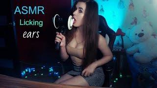 АСМР вылизываю ваши ушки x2 ! ASMR - licking ears !