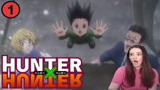 Hunter X Hunter (2011) • Episode 1 REACTION • Departure × and × Friends #HunterXHunter #Reaction