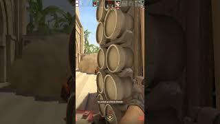 CT's 200 IQ Play Backfires Spectacularly | #cs #csgo #cs2 #counterstrike #funny #gaming #shorts