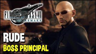 Boss principal RUDE | Final Fantasy 7 Remake