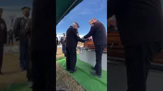 Military honors at funeral of Reuben Perry Ficklin