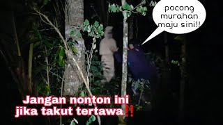 Youtuber misteri terkonyol terkoplak terkocak sepanjng masa‼️ pocong pun di buat nyungsep