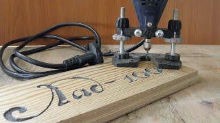 Lad-100 - an Adjustable Base for Rotary Tools / Лад-100 - регулируемая база для бормашин типа Dremel