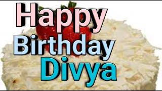 Happy Birthday Divya